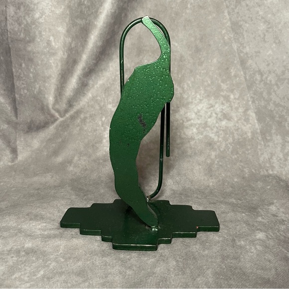 Chili Pepper Paper Weight Paper Clip Holder Heavy 2lbs Green - Picture 1 of 8